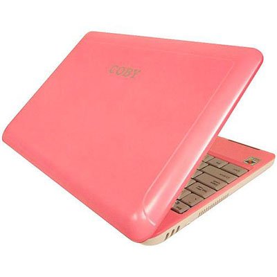 COBY NBPC1023XPPNK Pink Intel Atom N450(1.66GHz) 10.0 1GB Memory 160GB HDD Netbook