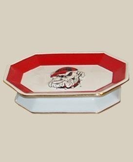 Georgia Bulldogs Bathroom Soap Dish NCAA College Athletics
