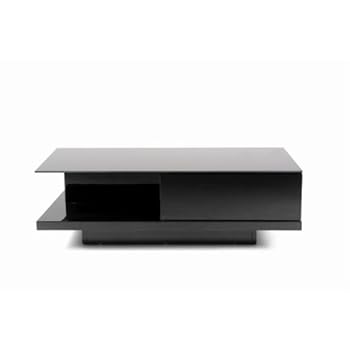 Table Basse Design ALLEGRA Laquée Noire