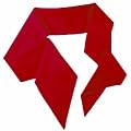 Sch�rpe, rot ca. 2 m