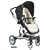 Peg-Perego Skate Stroller System - Black Bubbles