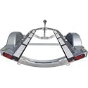 Caliber&trade; Marine Slides 3x15" Black Trailer Bunk Pads