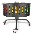 Hampton Fitness Jelly Bell Aerobic Dumbbells Club Pack: 44 Pair set w/ Circular Rack (Commercial Grade)