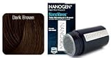 Nanogen Keratin Hair Fibers to Hide Bald Spots - Dark Brown, 15 grams