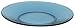 Anchor Hocking Presence 8-Inch Glass Luncheon Plate - Denim Blue 6 Pack