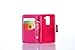 LG Risio Case,Red Love Pattern Premium Synthetic Wallet Leather Flip Stand Cover With Card Slots for LG Risio