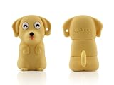 Bone Collection 4GB USB Flash Dog Drive, Yellow
