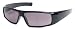 +1.50 Black Reading Sunglasses Designer Style Wraparound Mens, Full 100% UV Protection 1.5 Dioptre