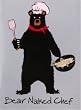 "Bear Naked Chef" Magnet