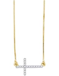 0.10CTW-DIA FASHION NECKLACE