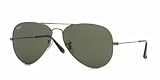 Ray Ban RB3025 Large Aviator Sunglasses - W0879 Gunmetal (G-15XLT Lens) - 58mm