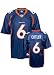 Jay Cutler Jersey: Reebok Navy Replica #6 Denver Broncos Jersey - Large