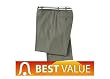 Windham Pointe Belted Poplin Flat Front Pants