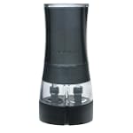 Cole and Mason Duo 2 in 1 Salt and Pepper Mill, Black