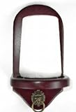 Wall Mount Pool Table Cone Chalk Holder Mahogany With Chalk