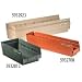 AKRO-MILS earthsaver Recycled Plastic Shelf Bins - Terra cotta - Lot of 24