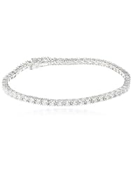 Myia Passiello "Timeless" Swarovski Cubic Zirconia Tennis Bracelet, 7.25"