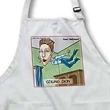Ceiling Dion - BLACK Full Length Apron With Pockets 22w X 30l
