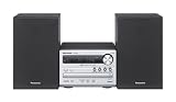Panasonic SC-PM02EG-S Kompaktanlage (CD-/MP3-Player, Radio mit RDS, Timerfunktion, Music port, USB 2.0) silber Panasonic SC-PM02EG-S Kompaktanlage (CD-/MP3-Player, Radio mit RDS, Timerfunktion, Music port, USB 2.0) silber