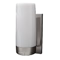 9-LED Modern Cone Wall Sconce - Silver