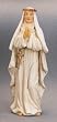 St. Catherine of Siena Patron Saint Statue - 3.5" - Ceramic Painted