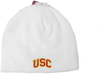 USC Trojans College Football Fowler Infant/toddlers Size Beanie White Knit Hat