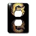 Snakes - Ball Python - Light Switch Covers - 2 plug outlet cover