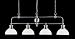 Nulco 1654-83-JA Aged Brass and Jade Glass Abilene Transitional Four Light Down Light...