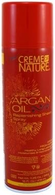 Creme of Nature Argan Oil Replenishing Sheen Spray (Pack of 6)