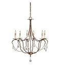 Crystal Light Chandelier By Currey & Company