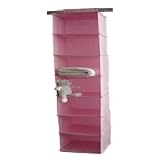 Tadpoles 7-Shelf Organizer- Pink by Sleeping Partners