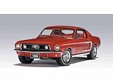 1968 Ford Mustang GT diecast model car 1:18 scale die cast by AUTOart - Red by AUTOart