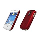 Premium Stealth Hard Cover Case for T-Mobile Google HTC myTouch 3G, Laser Red