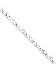 2.8mm, Sterling Silver, Open Link Chain, 10 inch