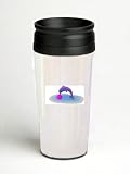 16 oz. Double Wall Insulated Tumbler with dolphin - Paper Insert