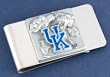 University of Kentucky Pewter Money Clip NCAA