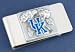 University of Kentucky Pewter Money Clip NCAA