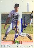 Shane Andrews, Albany Polecats - Expos Affiliate, 1992 Classic Best Autographed Card