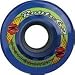 Kryptonics Route 62mm 78a Clear Blue Longboard Wheels (Set of 4)