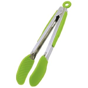 Green Silicone Gripper Tongs