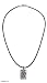 Leather necklace, 'Aztec Sun'