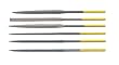 GROBET SWISS FILE NEEDLE 18CM SET X 6 VALTITAN CUT 00