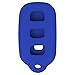 Keyless2Go Replacement for New Silicone Cover Protective Case for Remote Key Fobs with FCC GQ43VT14T HYQ12BBX HYQ1512Y HYQ12BAN - Blue