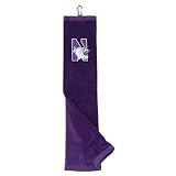 Northwestern Embroidered Tri-Fold Golf Towel
