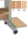 Trexus Optional Tower Shelf for Mobile PC Workstation W200xD400xH43mm Beech