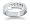 0.4 ctw. Men's Round Diamond Wedding Band in Platinum
