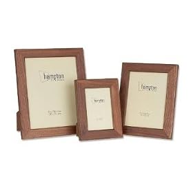Hampton Jardine range Solid Walnut Wood Picture Photo Frame - 4 x 6 (10x15cm)