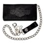 Harley-Davidson� Men's Vintage Bar & Shield Bi-Fold Deluxe Wallet. Full-grain leather. 99499-08VM