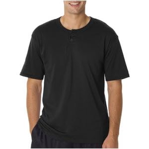 Buy 7927 Badger Adult Solid Henley Tee by Badger