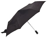 totes(トーツ) light'n go brella【折畳み傘】 signature 3段折りたたみ自動開閉タイプ BK
